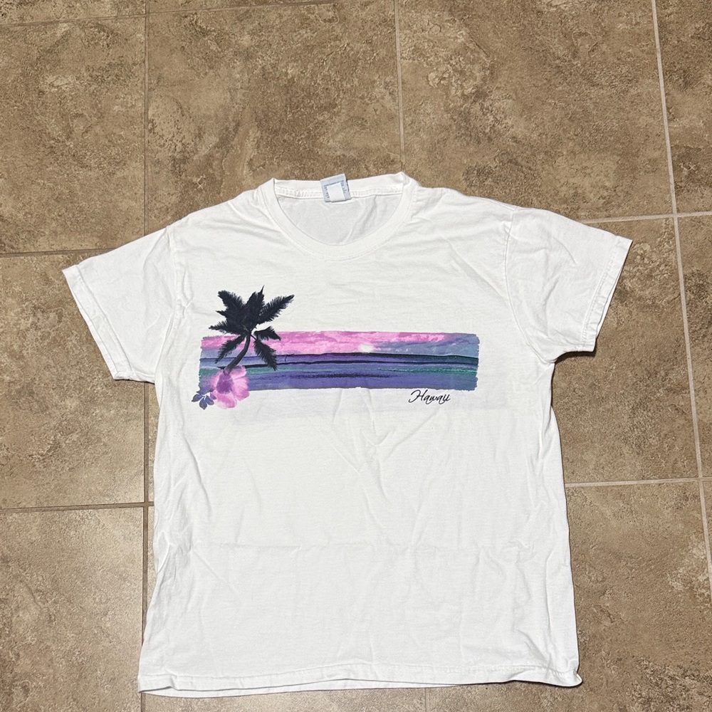 Vintage Crazy Shirts Hawaii Sunset T-Shirt
